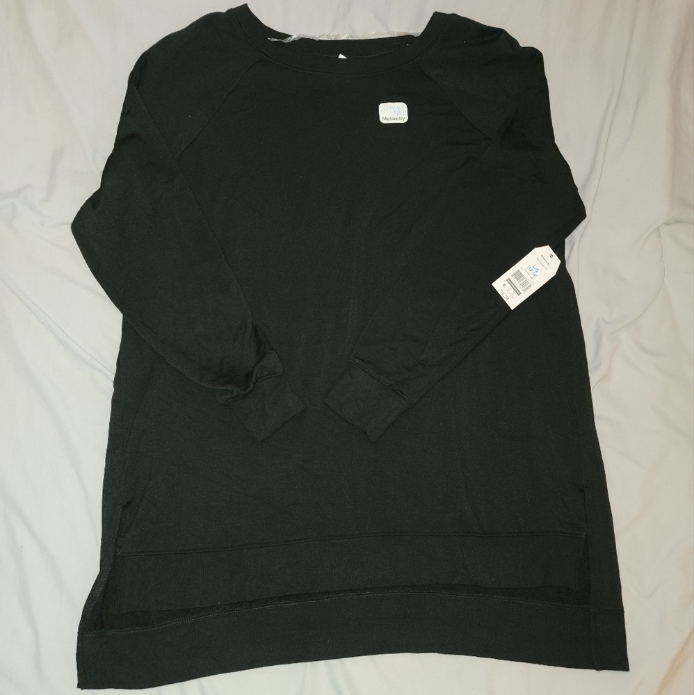 Time and Tru Maternity Long Sleeve Tunic - Size Large